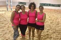 Beach Tennis Viserba: semifinaliste Raffaella Zangoli, Simona Olivi, Vannina Pedrosi e Barbara Galassi