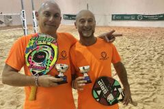 Beach tennis Viserba: i Pascal Campedelli e Fabrizio Santolini vincitori del Master B