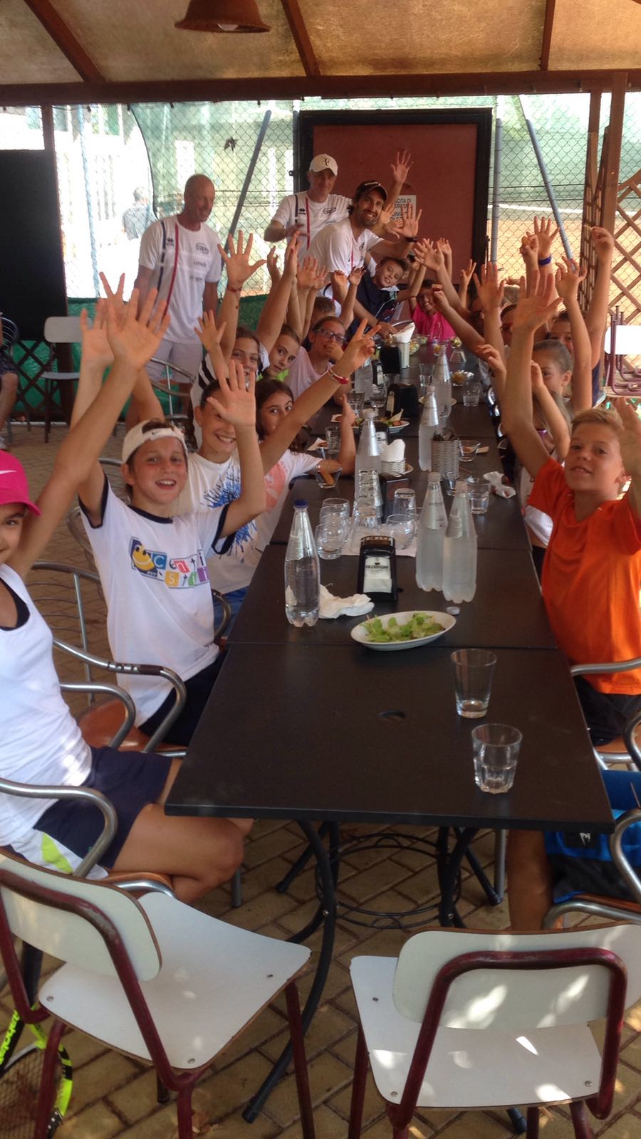 La festa dell'Urbinati Tennis Academy al Ct Zavaglia