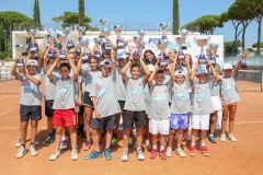 I finalisti premiati al Foro Italico (foto FIT/Sposito)