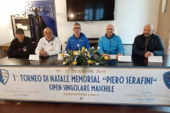 La presentazione del 1° Memorial Piero Serafini al TC Riccione