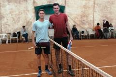 Rodeo Open di Autunno: Luca Bartoli e Jack Chapman prima del match dei quarti di finale