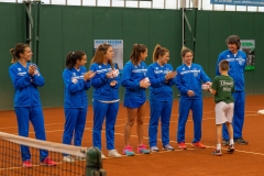 La squadra del Tennis Club Faenza a Casale Monferrato
