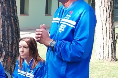Mirko Sangiorgi, capitano della squadra di A1 femminile del Tennis Faenza