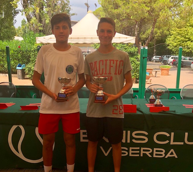 Foto Premiazone Under 16 maschile da sinistra Alexander Tebaldi e Luca Bartoli-12-8