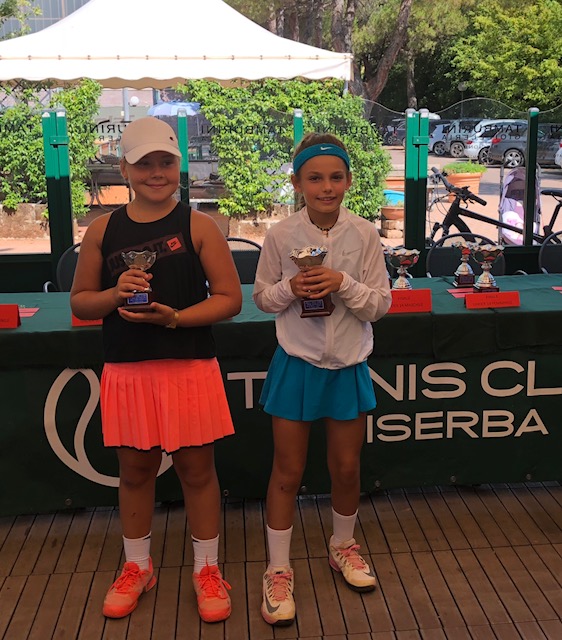 Foto premiazione Under 10 femminile da sinistra Ekaterina Cazac e Sophia Giulia Di Concetto-12-8