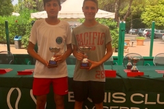 Foto Premiazone Under 16 maschile da sinistra Alexander Tebaldi e Luca Bartoli-12-8