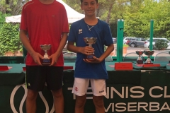 Foto finale Under 14 maschile da sinistra Pietro Matteini e Nicolò Iemmi-12-8