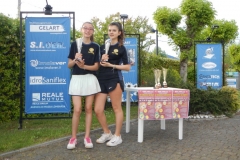 Alessia Cimino ed Elettra Campesi (under 14)