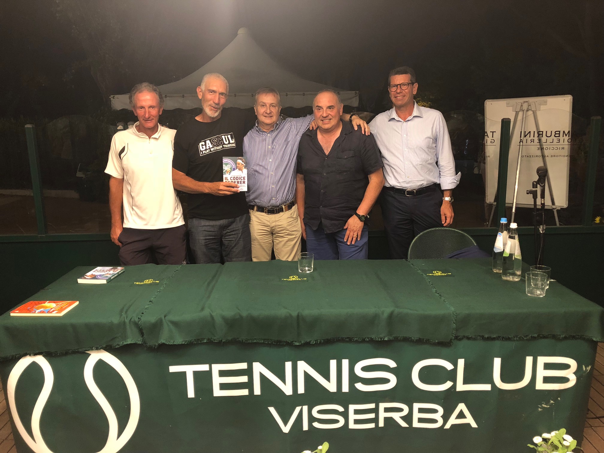 Presentato al Tennis Viserba il libro “Il Codice Federer” di Stefano Semeraro