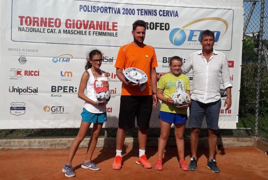 Urbinati Tennis Academy: a segno Matilde Osti alla Pol. 2000 Cervia