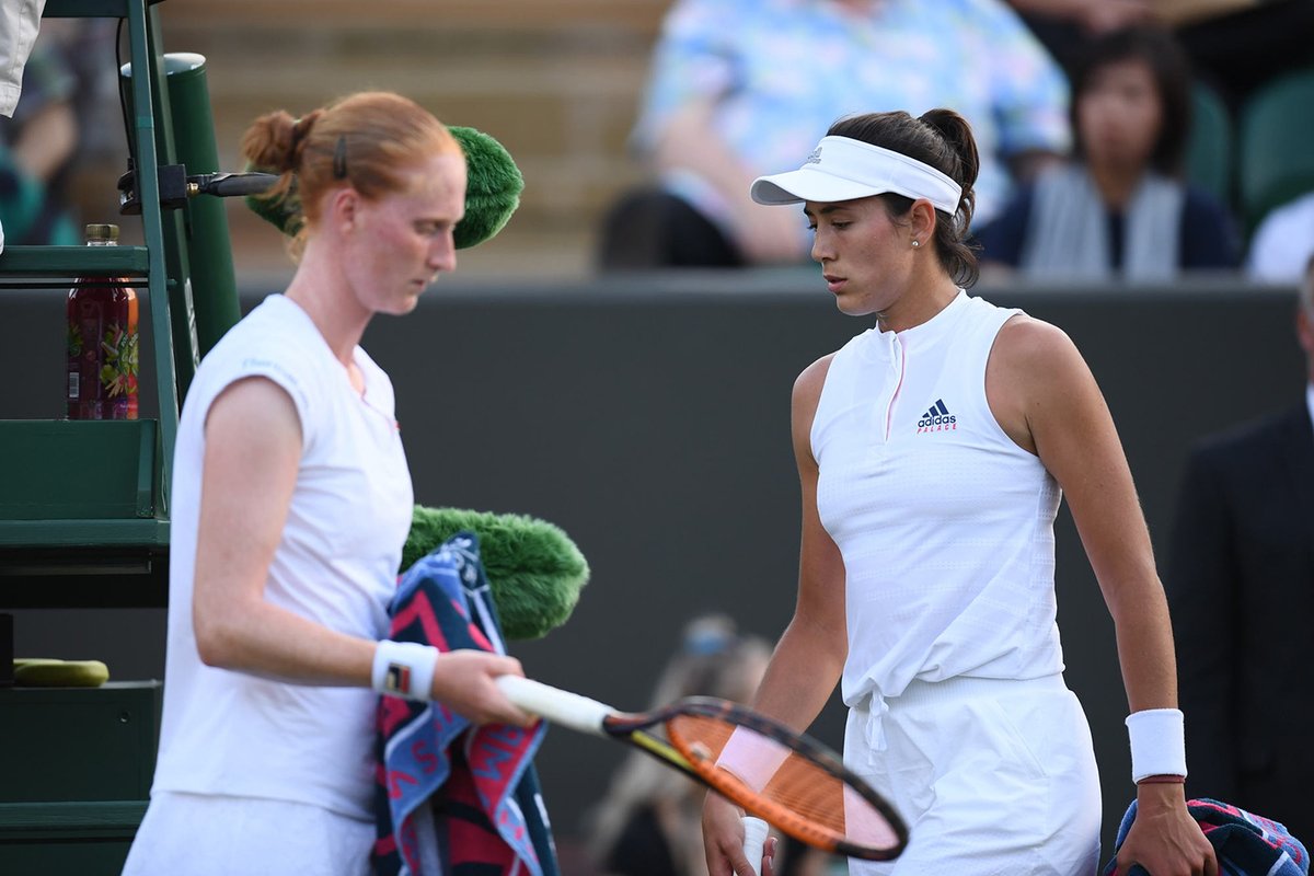 Bye bye Muguruza, avanzano Halep e Kerber a Wimbledon