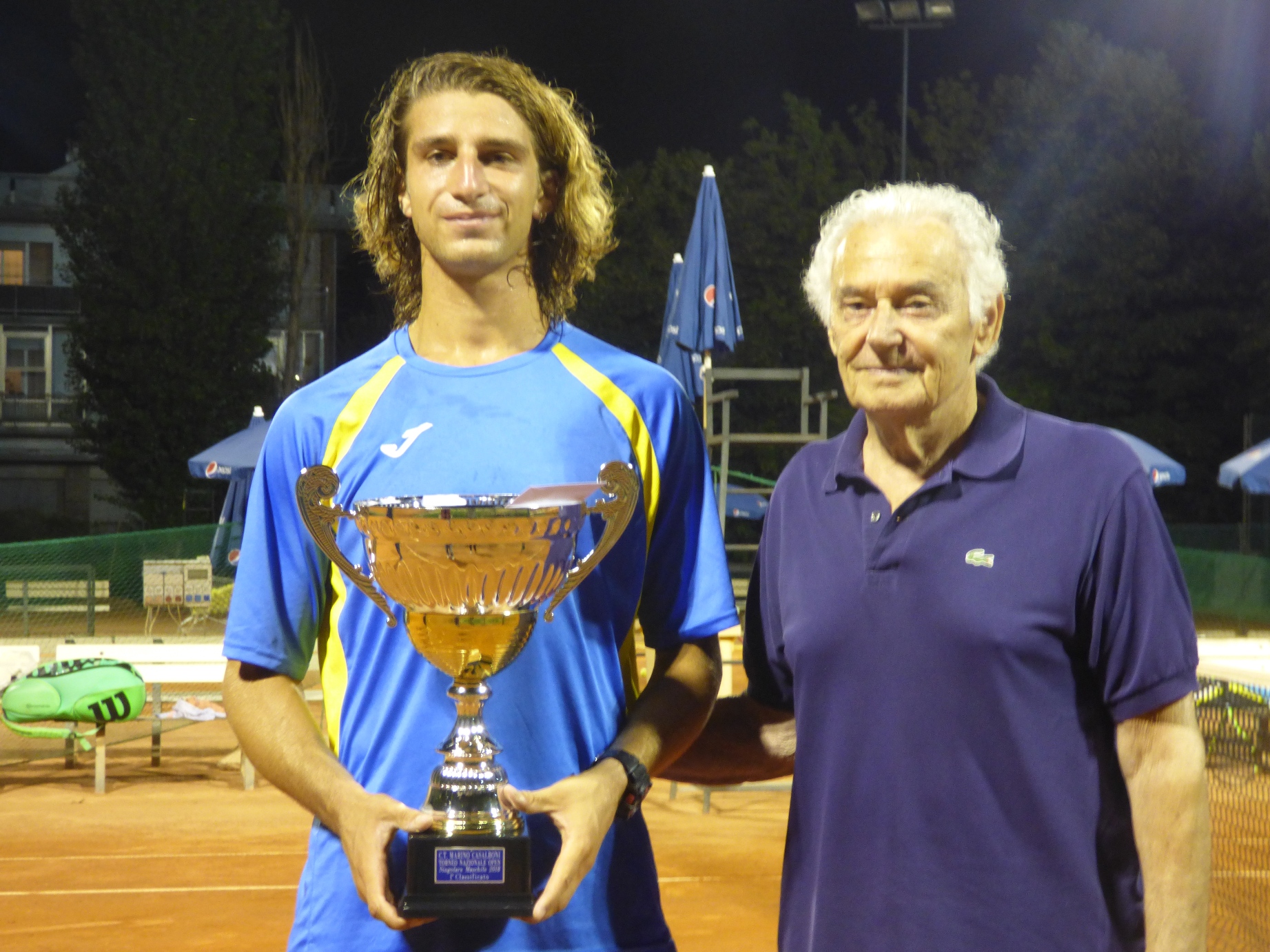 Alessandro Canini firma l’Open del Casalboni Santarcangelo