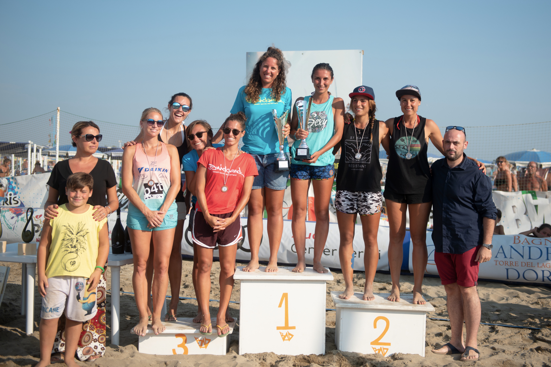 Beach Tennis: romagnoli protagonisti all’8° Itf Città di Viareggio