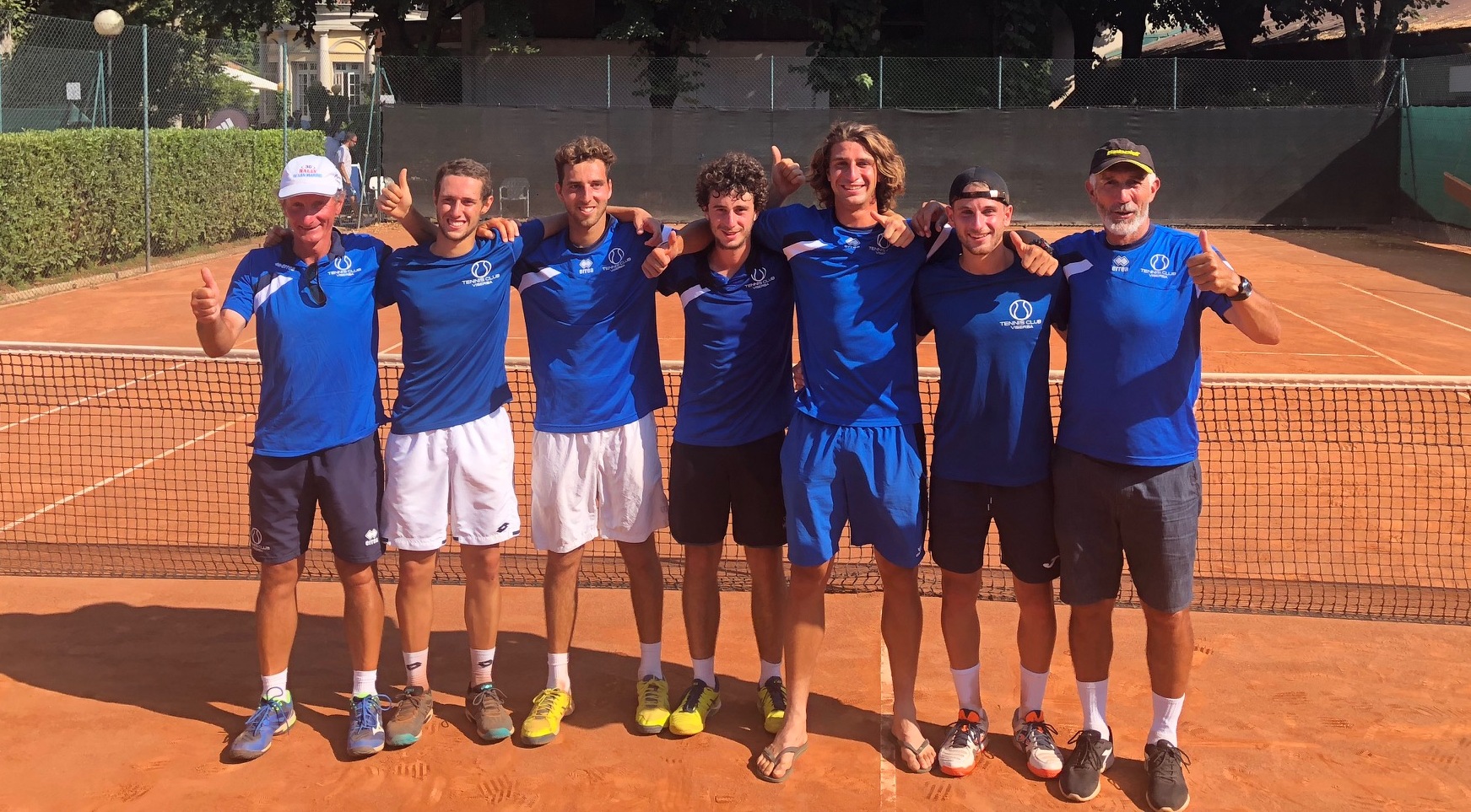 Promozione in serie B maschile per il Tennis Viserba