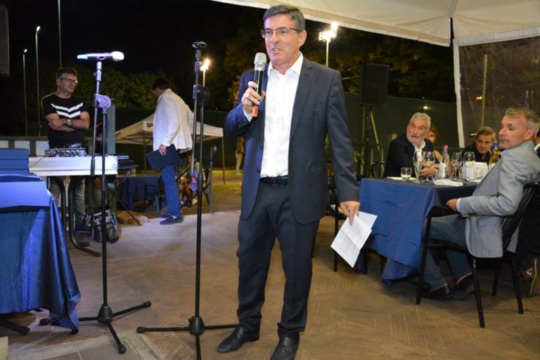 Carlo Zoli, presidente del Tennis Club Faenza