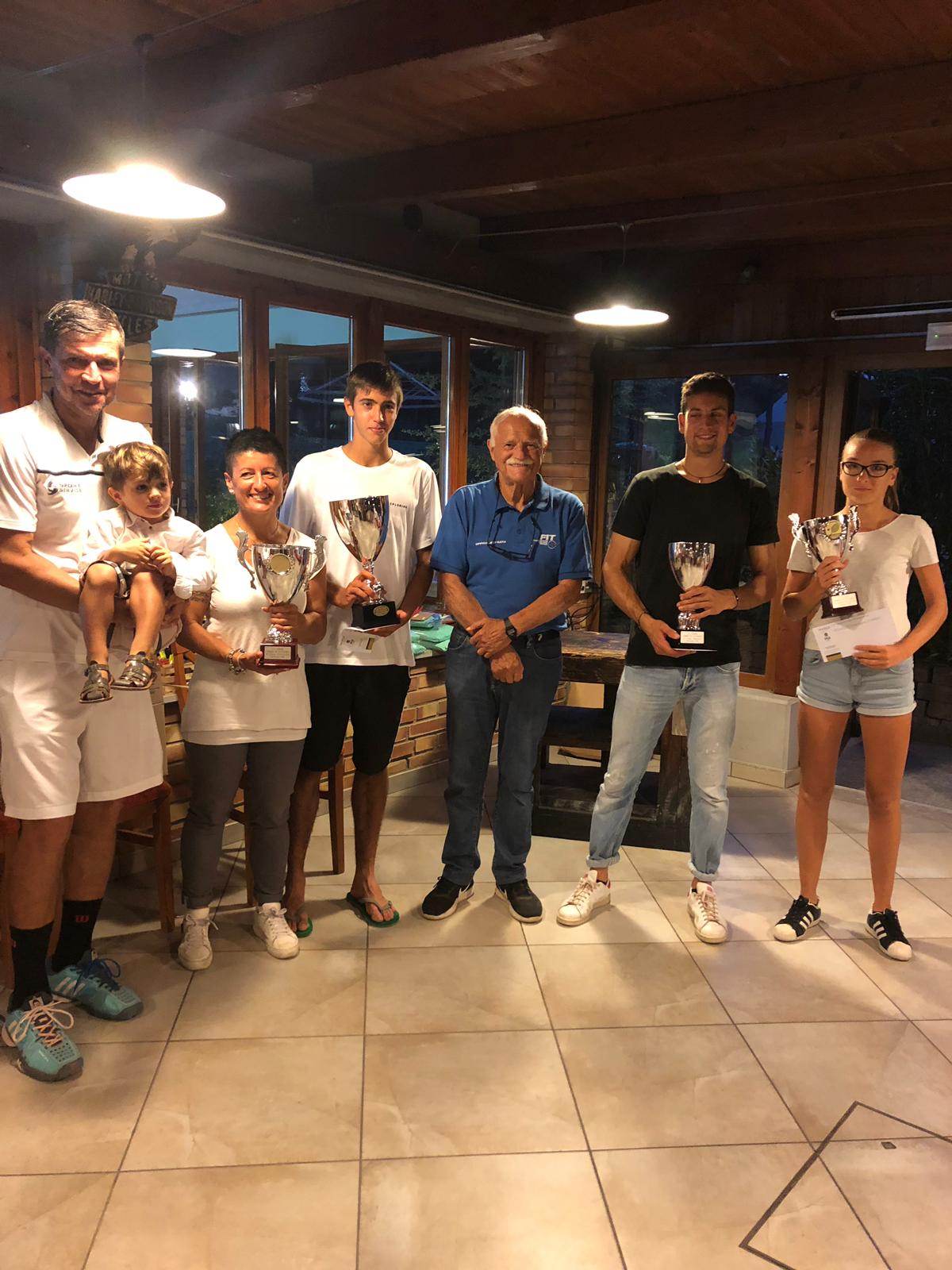 Tommaso Simoncini e Silvia Sanna vincono il torneo di 3° del Ct Cervia