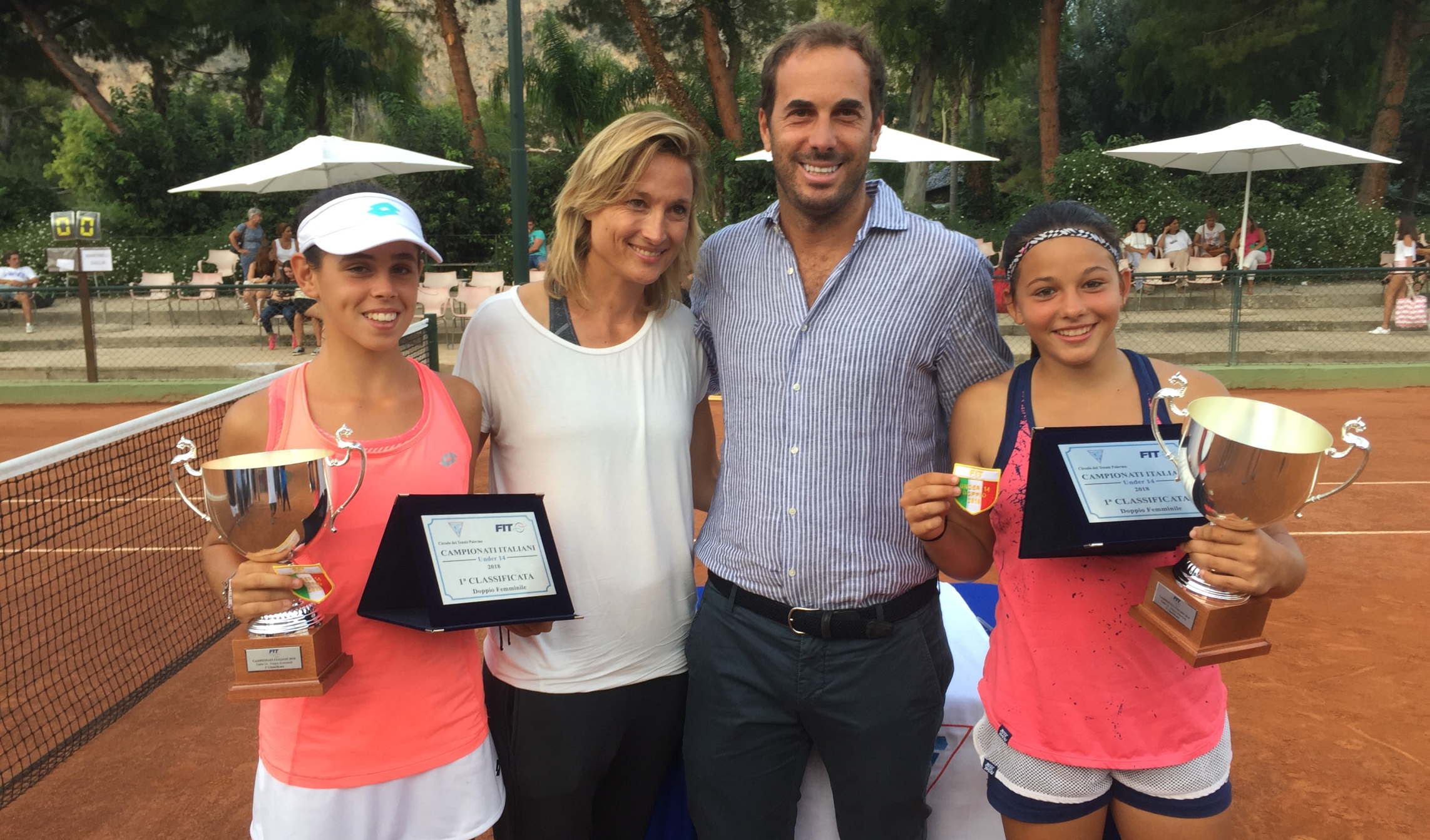 Erika Di Muzio (San Marino Academy) campionessa italiana U14 in doppio