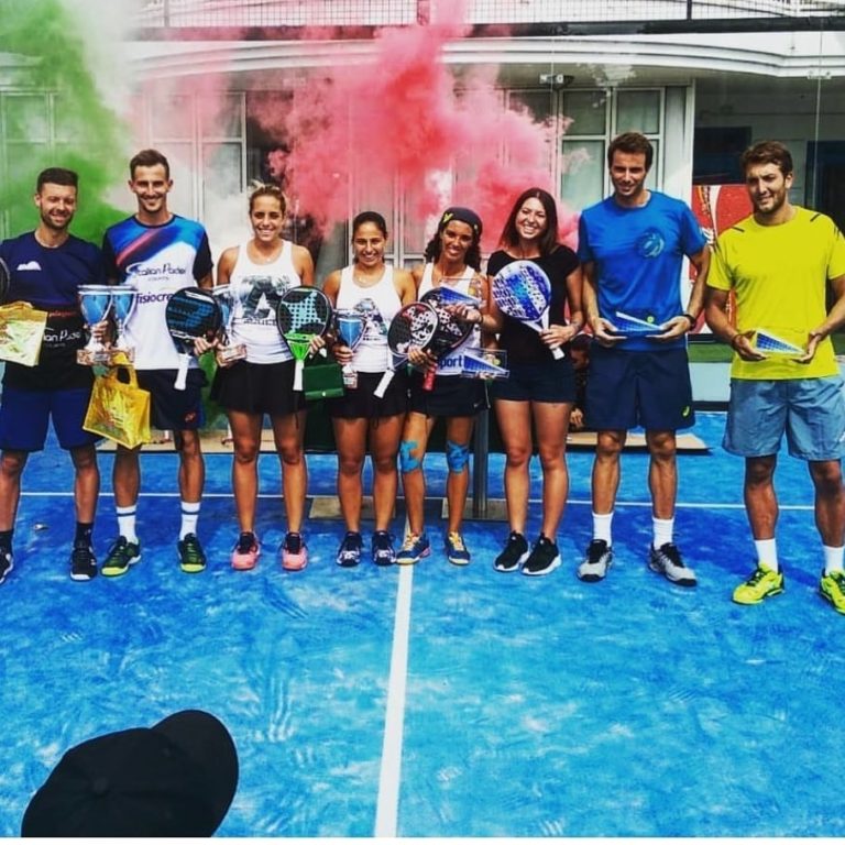 Padel: i campioni tricolori 2018 al Sun Padel