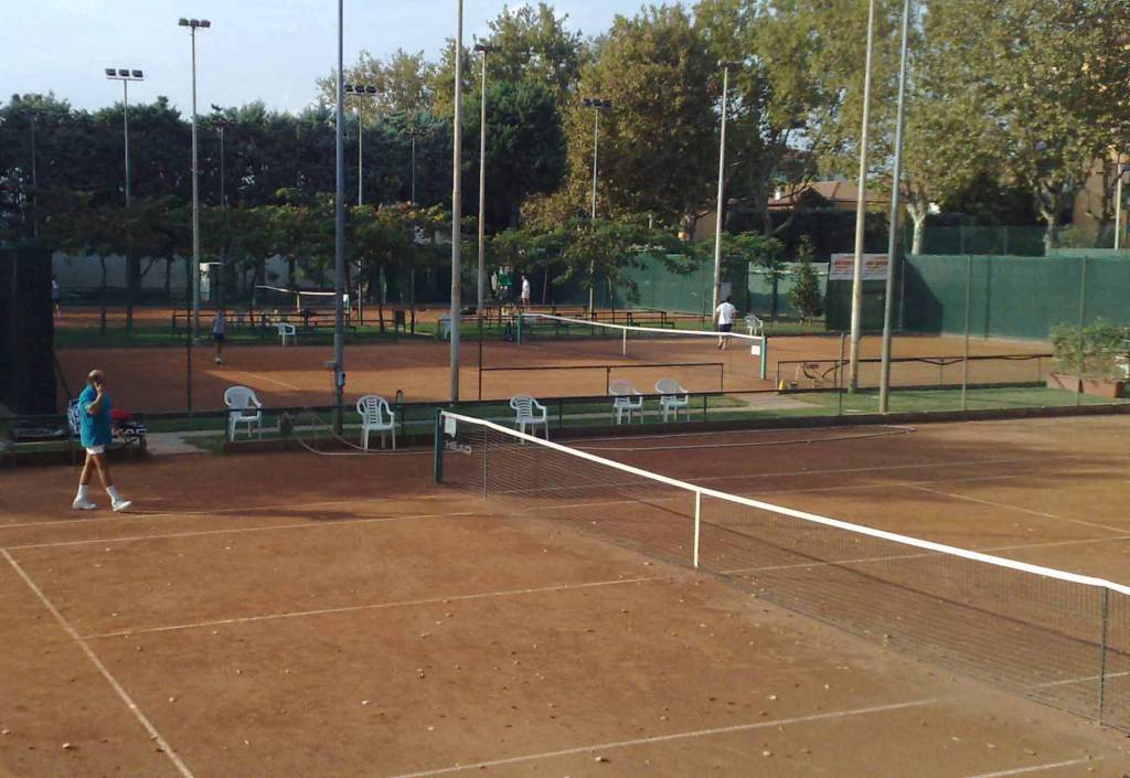 I campi del Tennis Club Faenza