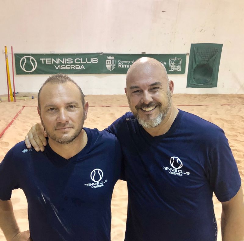 Campionato di beach tennis a Viserba fra conferme e sorprese