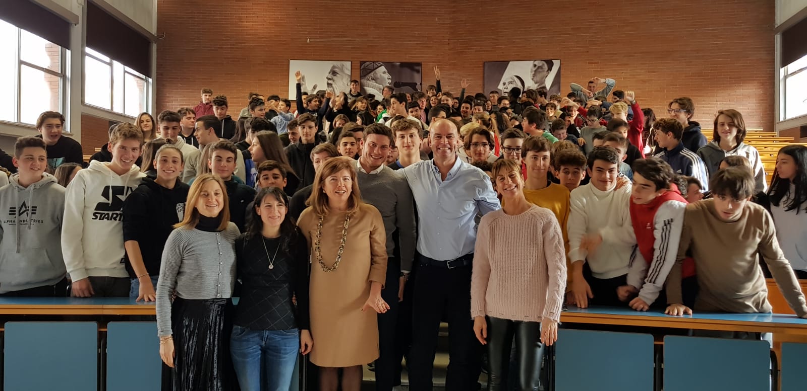 Successo per la speciale lezione di Fabrizio Serafini e Simone Sabbioni al “Valturio” di Rimini