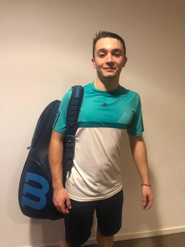 Il forlivese Diego Bravetti (San Marino Tennis Academy)