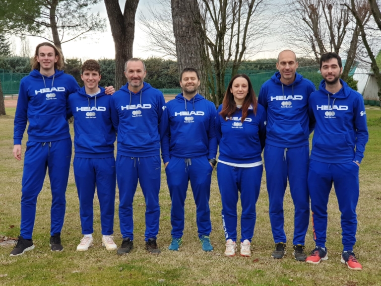 Lo staff tecnico del Villa Carpena