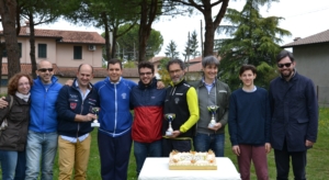 Staff e giocatori del Circolo Tennis Russi