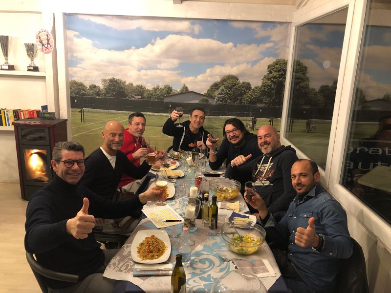 Quarta giornata del campionato maschile di beach tennis al Tennis Viserba