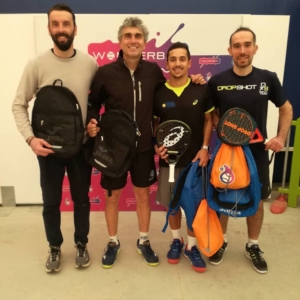 Carlo Conti e Matteo Bartolini con Alessandro Cervellati e Alessandro Testoni