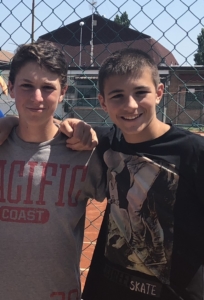 Luca Bartoli e Samuel Zannoni