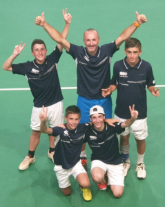 Gli under 12 del Villa Carpena festeggiano