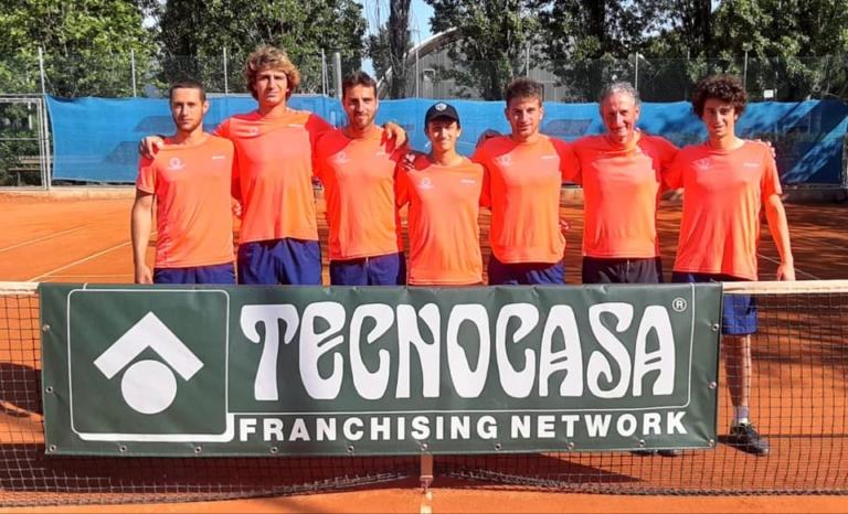 La squadra di serie B del Tennis Viserba