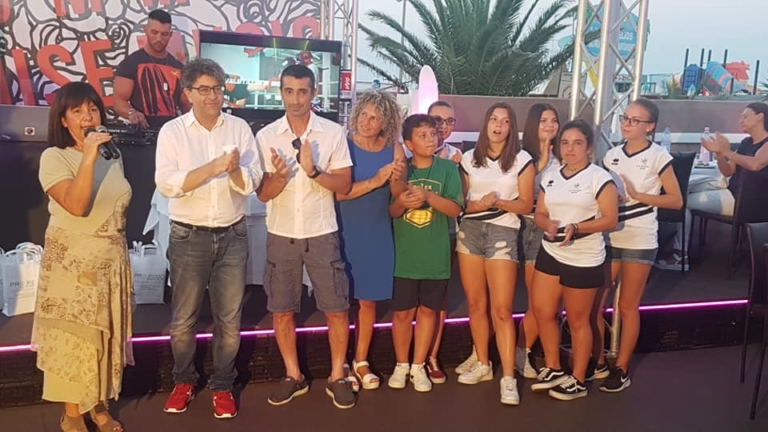 Un momento della serata Racchette d'Oro Net-Gen