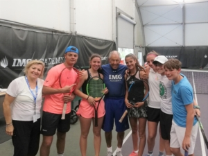 I sei ragazzi italiani in Florida con Nick Bollettieri