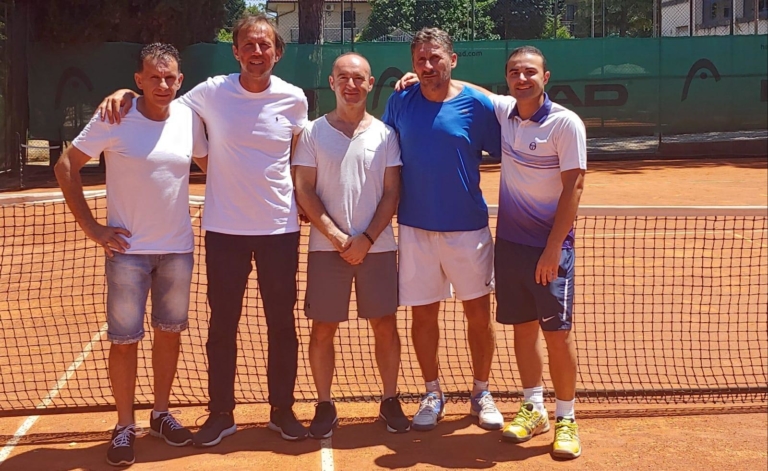 La squadra del Tc Luigi Laghi Forlimpopoli promossa in serie D1