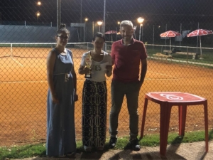 Manila Dall'Agata premiata al circolo Lenglen di Fusignano