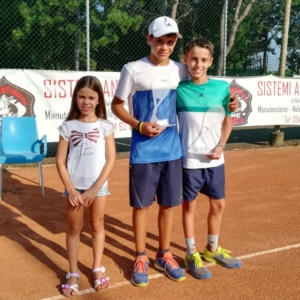 Alessandro Manco e Francesco Serafini finalisti under 14 al Venustas Igea