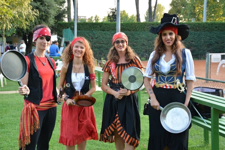 Una delle squadre partecipanti al Torneo delle Padelle 2018