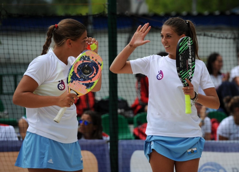 La coppia sammarinese Marika Colonna e Alice Grandi