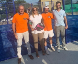L'inaugurazione del nuovo campo da padel al Russi Sporting Club
