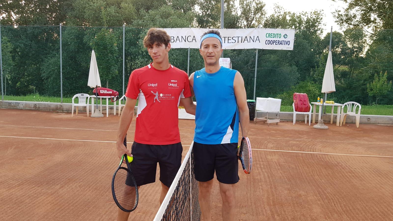 Lambertini e Matteini in gran spolvero nel torneo del Tc Coriano. Open Venustas: bene Maggi e Giorgetti