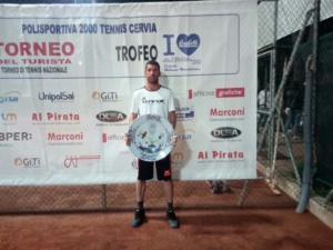 Mattia Amadori vincitore del Trofeo Buffetti 2019