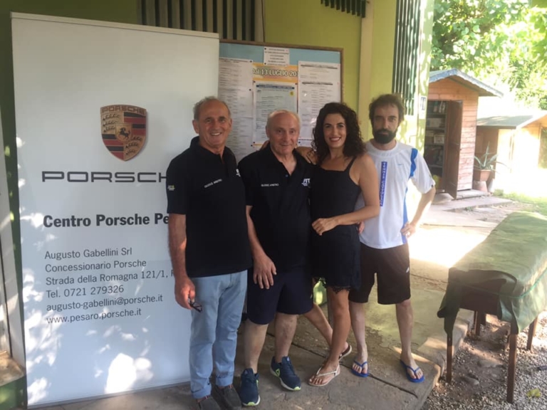 Lo staff del Circolo Tennis Cerri Cattolica