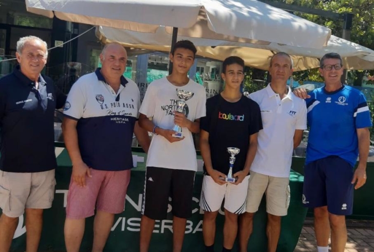 Tennis Viserba: premiazione finale Under 16
