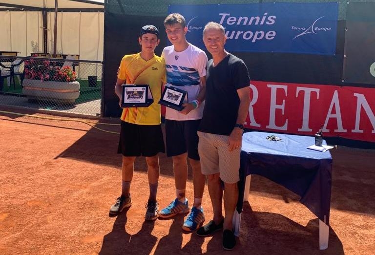 San Marino Junior Cup: la premiazione di Enrico Baldisserri e Nicola Filippi