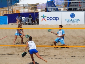 Beach Tennis: il doppio misto sammarinese Grandi-Bombini