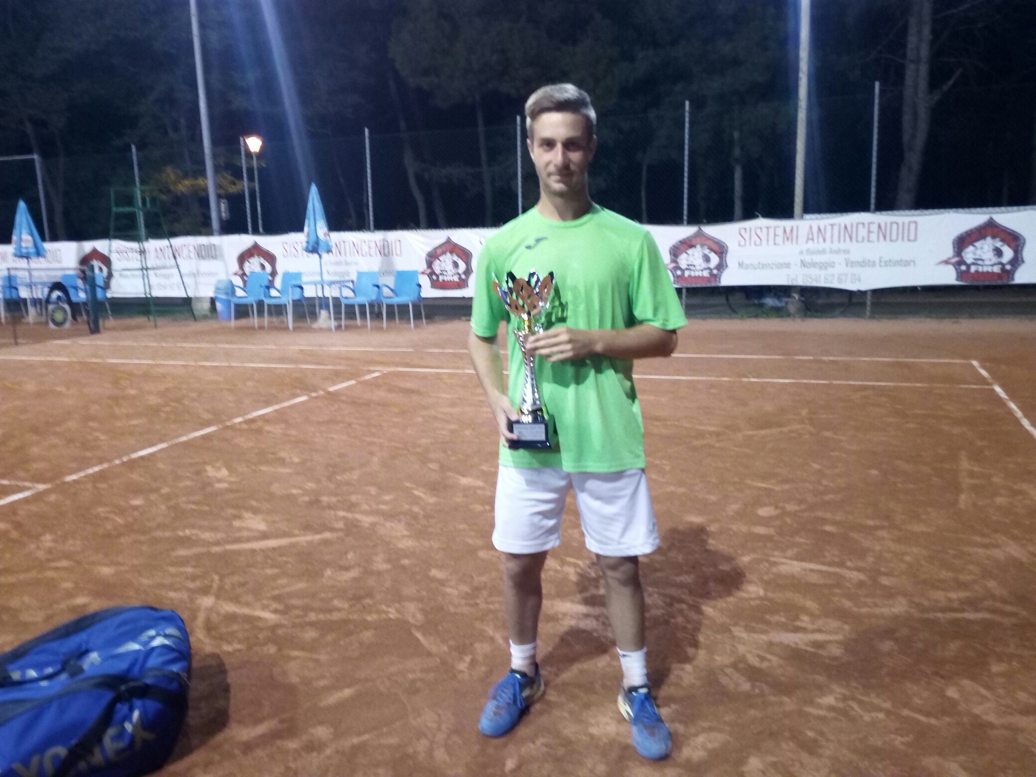 Alessandro Falcucci conquista il Trofeo del Gelso di 3ª categoria, battuto in finale Terranova