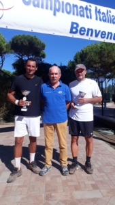 Campionati italiani veterani: la premiazione dei finalisti Over 40
